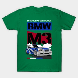 Turbocharger Boost BMW M3 T-Shirt